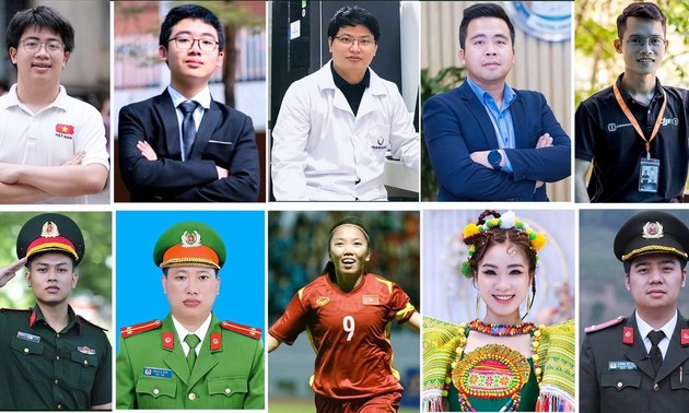 Pengumuman Sepuluh Wajah Muda Vietnam yang Tipikal Tahun 2022