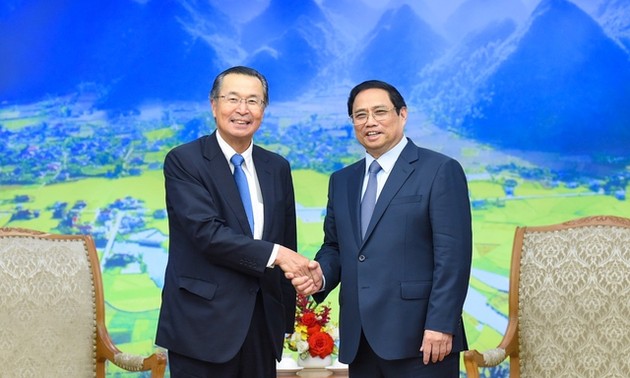 PM Pham Minh Chinh Terima Ishiguro Norihiko, Ketua Organisasi Promosi Dagang Jepang
