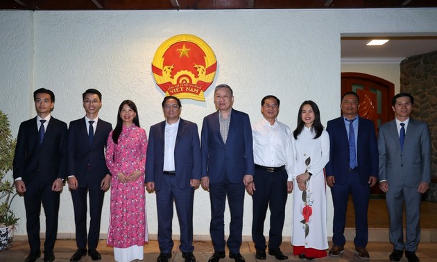 PM Vietnam, Pham Minh Chinh Kunjungi Kedubes Vietnam di Brasil