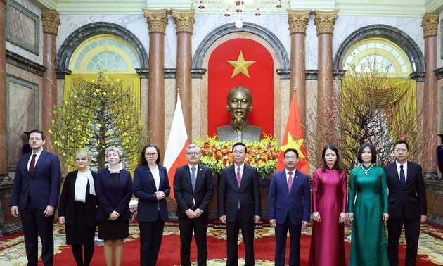 Presiden Vietnam Terima Dubes Negara-Negara yang Sampaikan Surat Kepercayaan dan Berpamitan