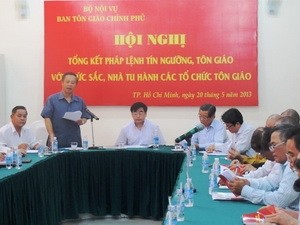 Los creyentes vietnamitas aprecian la política del país en materia de libertad religiosa