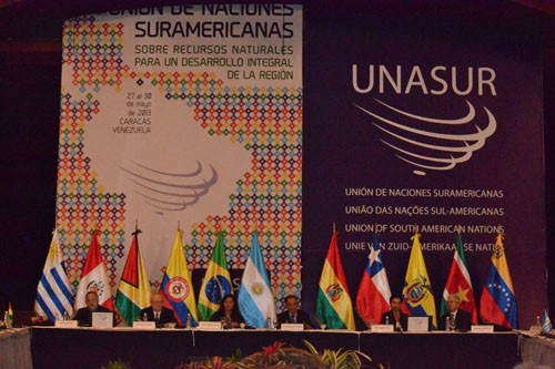 UNASUR apoya el uso de recursos naturales para el desarrollo regional
