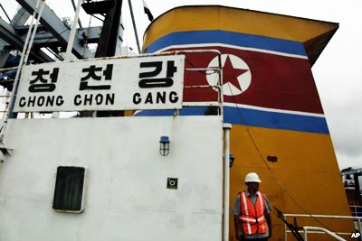 Corea del Norte exige liberación de barco retenido en Panamá