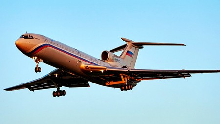 Nuevas suposiciones del accidente del avión ruso Tu-154
