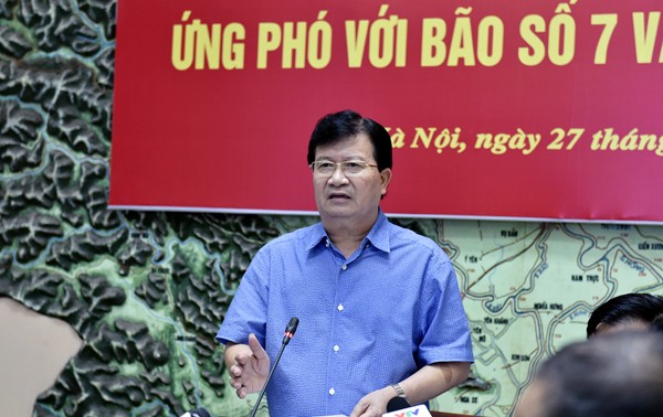 Localidades de Vietnam preparan el enfrentamiento ante el séptimo huracán