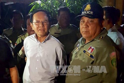 Detenido el presidente del Partido de Rescate Nacional de Camboya por su alta traición y espionaje 