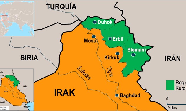 Gobierno Regional del Kurdistán propugna la negociación con Bagdad