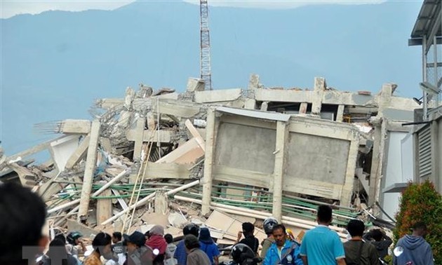 Comunidad internacional ayuda a resarcir pérdidas de Indonesia por terremoto y tsunami