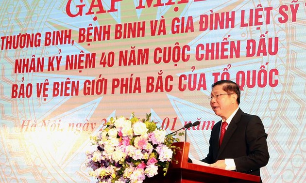 Honran a héroes con méritos en la defensa de la frontera norteña de Vietnam