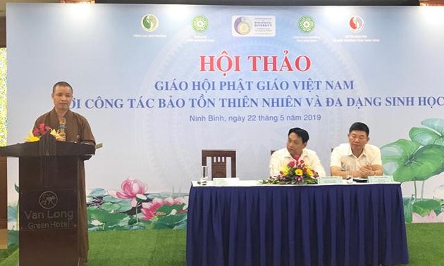 Sangha Budista de Vietnam se suma a los esfuerzos nacionales para proteger la biodiversidad