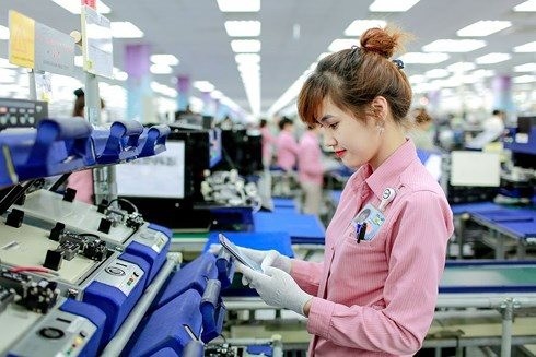 Crecen exportaciones de teléfonos y repuestos de Vietnam 