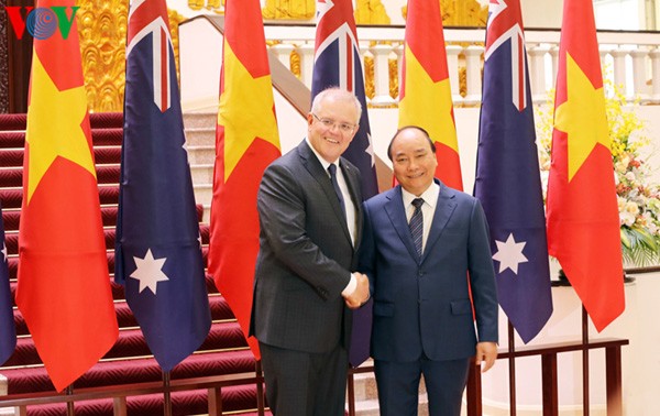 Primer ministro de Vietnam se reúne con su homólogo australiano 