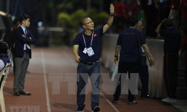 Entrenador Park Hang-seo revela secreto del triunfo vietnamita en fútbol de Juegos del Sudeste Asiático 2019 