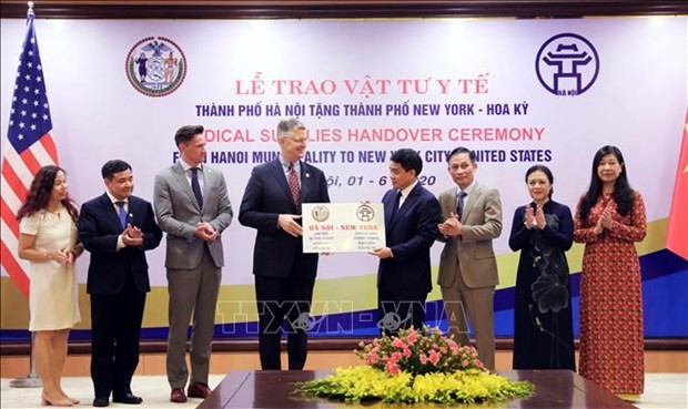 Capital vietnamita apoya a Nueva York en la lucha contra el Covid-19