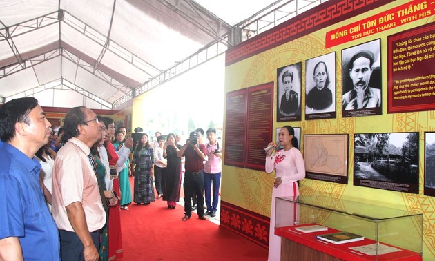 Inauguran exposición sobre los aportes del presidente Ton Duc Thang a la Revolución vietnamita