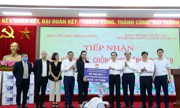 Vietnam recibe 500 respiradores para la lucha contra el covid-19