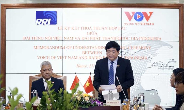 Vietnam e Indonesia impulsan la cooperación en el ámbito de la radio