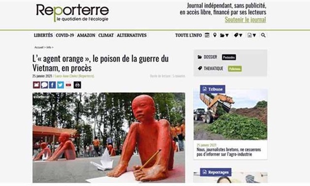 Medios europeos cubren la “demanda histórica” de las víctimas del Agente Naranja en Vietnam