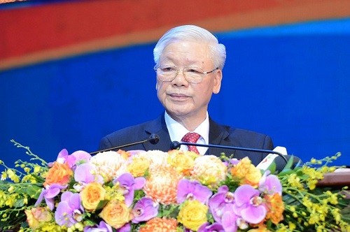 El máximo líder político de Vietnam reafirma el papel pionero de la juventud