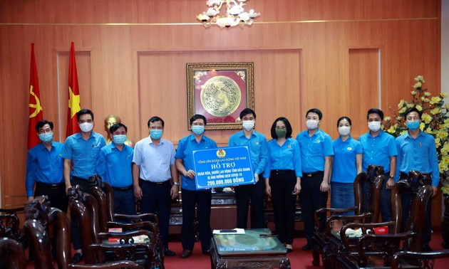 Localidades vietnamitas unidas para apoyar a las áreas más afectadas por el covid-19