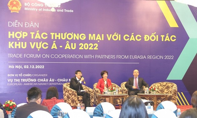 Oportunidades para las empresas exportadoras de Vietnam en los mercados euroasiáticos