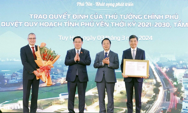 Anuncian planificación de Phu Yen hasta 2030