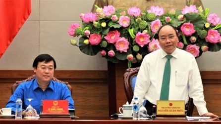 Premier vietnamita se reúne con dirigentes de la Juventud Comunista