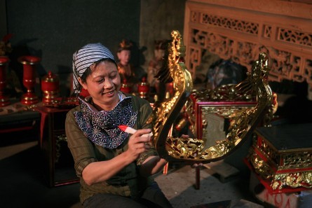 La belleza de las trabajadoras vietnamitas 