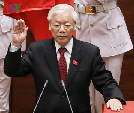 Siguen llegando felicitaciones al nuevo presidente vietnamita