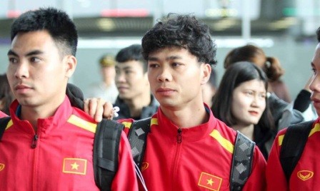 Equipo de fútbol de Vietnam realiza entrenamiento en Qatar en preparación para Copa Asiática 2019