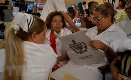 Cuba anuncia el borrador final de nueva Constitución