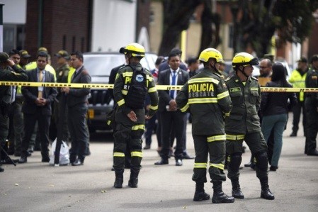 Colombia identifica a un sospechoso del atentado con bomba en Bogotá