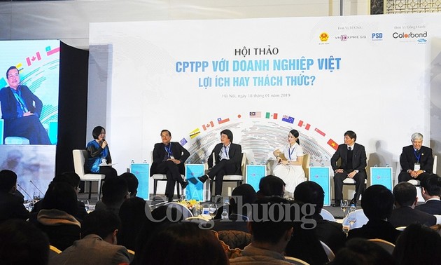 Sector empresarial de Vietnam por aprovechar oportunidades de acuerdo CPTPP
