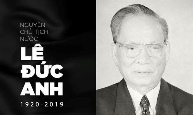 Líderes internacionales expresan condolencias a pueblo vietnamita por fallecimiento de expresidente Le Duc Anh