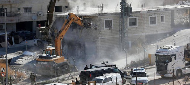 Démolition de maisons palestiniennes près de Jérusalem