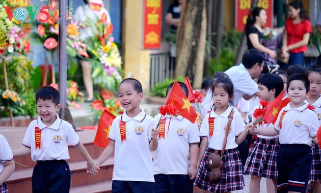Inicio del nuevo año escolar en Vietnam