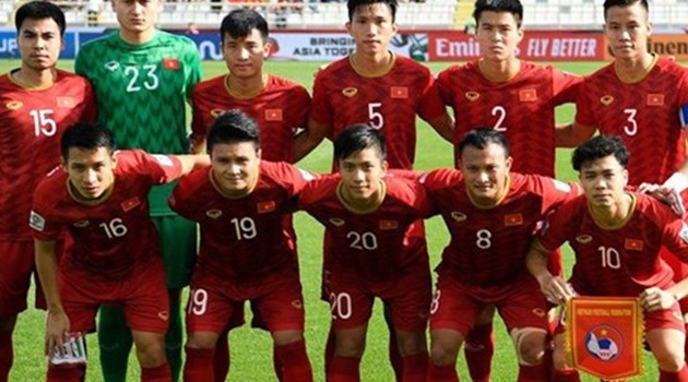 Vietnam regresa al top 15 en el ranking de fútbol masculino de Asia