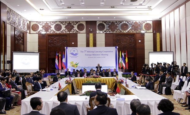 Celebran en Laos quinta Conferencia de ministros de Asuntos Exteriores Mekong-Lancang