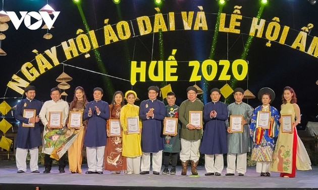 Clausura del Festival “Ao Dai” y gastronómico de Hue 2020