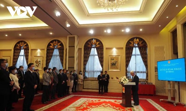 Embajador vietnamita en China se reúne con la prensa de cara al nuevo año 2021