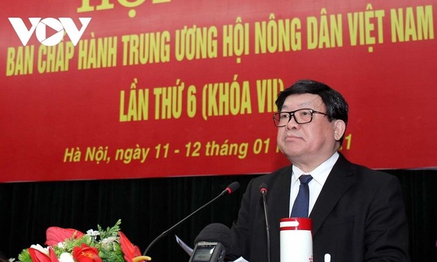 Las nuevas tareas de la Unión de Agricultores de Vietnam para 2021