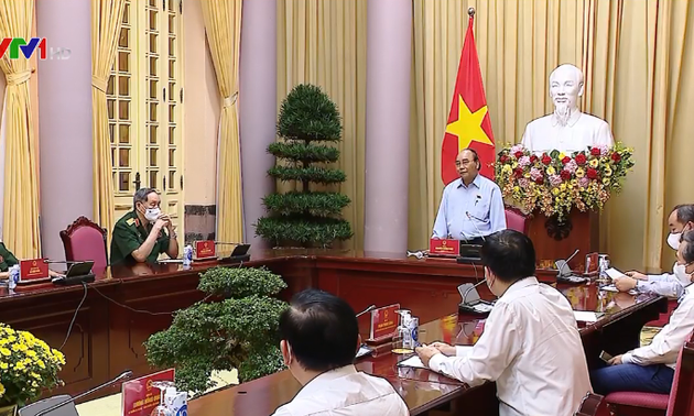 Presidente de Vietnam alaba actividades de apoyo y agradicimiento a soldados y familias de mártires de guerra