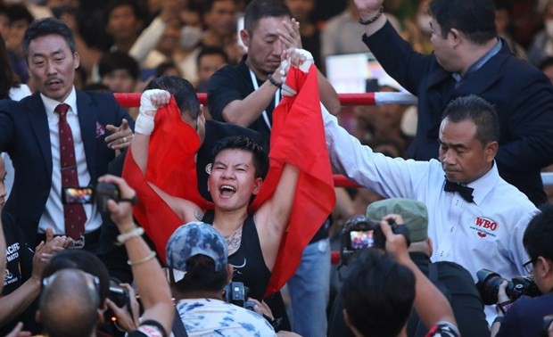 Boxeadora vietnamita conquistará el cinturón mundial en Corea del Sur