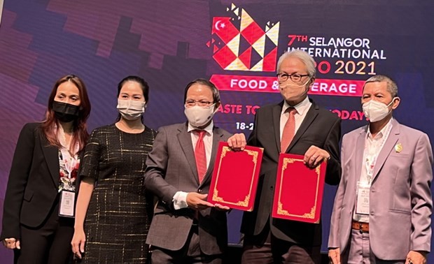Dos empresas de té vietnamitas obtienen grandes contratos en la Exposición Internacional de Selangor 2021