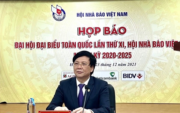 Celebrarán el XI Congreso de la Asociación de Periodistas de Vietnam 