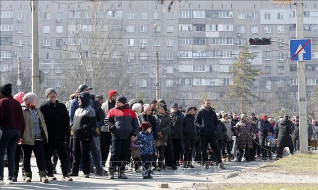 Kiev pide un corredor humanitario desde Mariupol