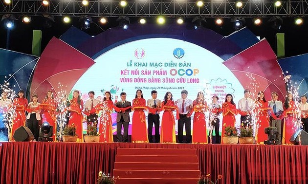 Inauguran el primer foro OCOP del Delta del Mekong
