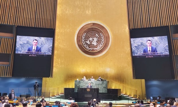 Vietnam debate prioridades nacionales con nuevo presidente de la 77 sesión de la Asamblea General de la ONU