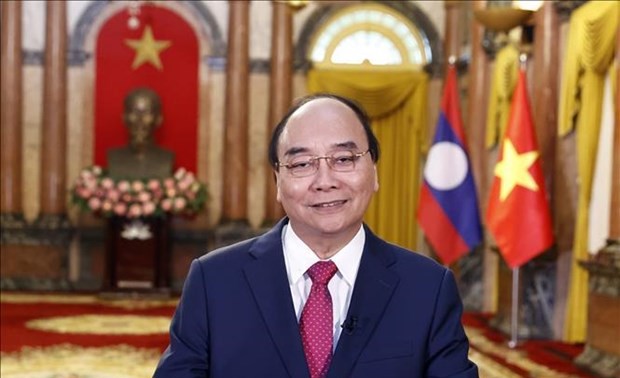Presidente de Vietnam confía en desarrollo constante de nexos con Laos