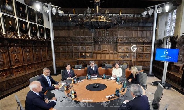 Ministros de Relaciones Exteriores del G7 debaten temas trascendentales